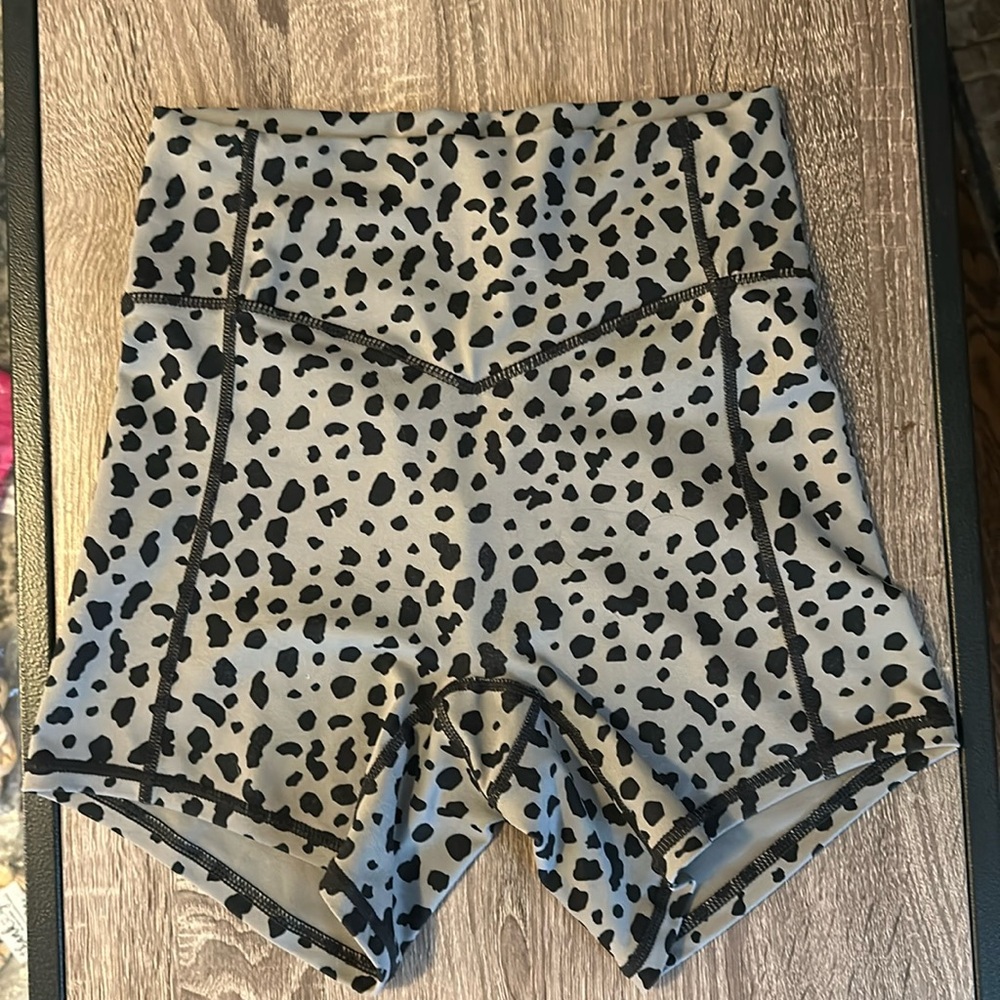 Balance Athletica Leopard Print Athletic Shorts